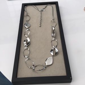 Chico’s Silver 32” Necklace